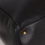Chanel 1996 Black Caviar Boston Weekender Duffel Bag