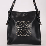 Loewe Studded Anagram Leather Tote