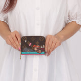 Limited Edition Louis Vuitton 2015 Monogram Zippy Compact Wallet