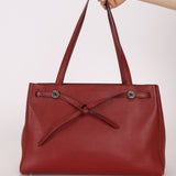 Hermès 2001 Rouge Buffalo Cabana 35 PHW