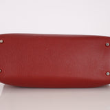 Hermès 2001 Rouge Buffalo Cabana 35 PHW