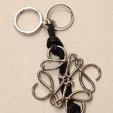 Loewe Metal Anagram and Calfskin Bag Charm