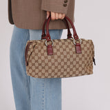 Gucci GG Canvas Bowler Bag