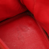 Hermès 1997 Retourne Rouge Vif Ardennes Birkin 35 GHW