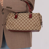 Gucci GG Canvas Bowler Bag