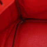 Hermès 1997 Retourne Rouge Vif Ardennes Birkin 35 GHW