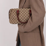 Gucci GG Canvas Bowler Bag