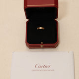 Cartier 18K Rose Gold Diamond Love Ring