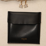 Celine Crystal Embellished Triomphe Earrings