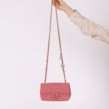 Chanel 2014 Lambskin Valentine Charms Rectangular Flap Bag