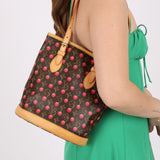 Limited Edition Louis Vuitton x Takashi Murakami Cerises Bucket Bag
