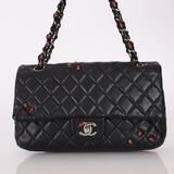 Ultra-Rare Chanel 2011 Lambskin Ladybug Classic Flap Bag