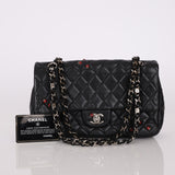 Ultra-Rare Chanel 2011 Lambskin Ladybug Classic Flap Bag