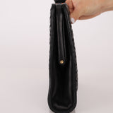 Chanel 1993 Caviar Double Sided Turnlock Tote 24k GP