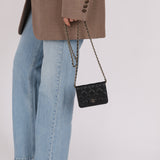 Chanel 2021 Classic Flap Cardholder with Chain