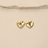 Chanel 2024 Heart CC Logo Studs