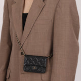 Chanel 2021 Classic Flap Cardholder with Chain