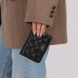 Chanel 2021 Classic Flap Cardholder with Chain