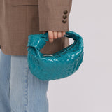 Bottega Veneta Intrecciato Patent Mini Jodie Bag