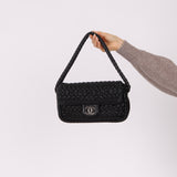 Chanel 2008 Hidden Chain Lambskin Flap Bag