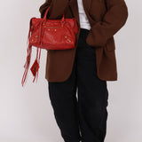 Balenciaga Motocross Small City with Mirror