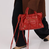 Balenciaga Motocross Small City with Mirror