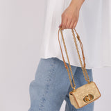 Dior 2021 Raffia Micro Caro Bag