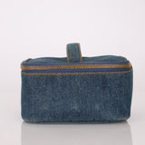 Chanel 1996 Denim Mini Vanity Case