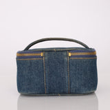 Chanel 1996 Denim Mini Vanity Case