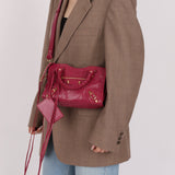 Balenciaga Raspberry Mini City Bag