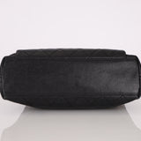 Chanel 1996 Caviar Turnlock Envelope Pocket Tote