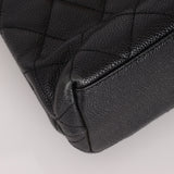 Chanel 1996 Caviar Turnlock Envelope Pocket Tote