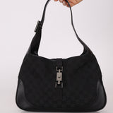 Gucci Black Monogram Jackie