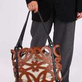 Loewe Anagram Cutout Large Tote