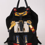 Prada Nylon Saffiano Robot 'Flo' Backpack