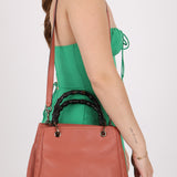 Gucci Calfskin Bamboo Shopper Mini Tote with Strap