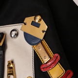 Prada Nylon Saffiano Robot 'Flo' Backpack