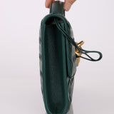 Bottega Veneta Intrecciato Emerald Andiamo Clutch