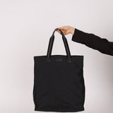 Gucci GG Nylon Shadow Web Shopping Tote