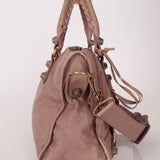 Balenciaga Boi De Rose Agneau Giant 21 City Bag