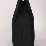 Gucci GG Nylon Shadow Web Shopping Tote