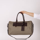 Gucci GG Supreme Boston Duffle Bag