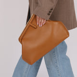 Fendi Cognac Medium First Clutch