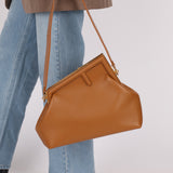 Fendi Cognac Medium First Clutch