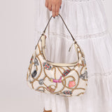 Gucci Satin Charmy Hobo