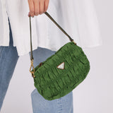Prada Nylon Tessuto Gaufre Pochette