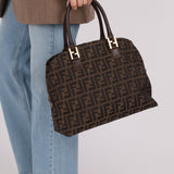 Fendi Zucca Top Handle GHW