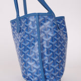 Goyard Anjou Sky Blue Mini Reversible Leather Tote