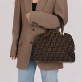 Fendi Zucca Top Handle GHW