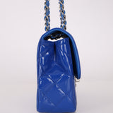 Chanel 2014 Patent Medium Turnlock Single Flap Bag